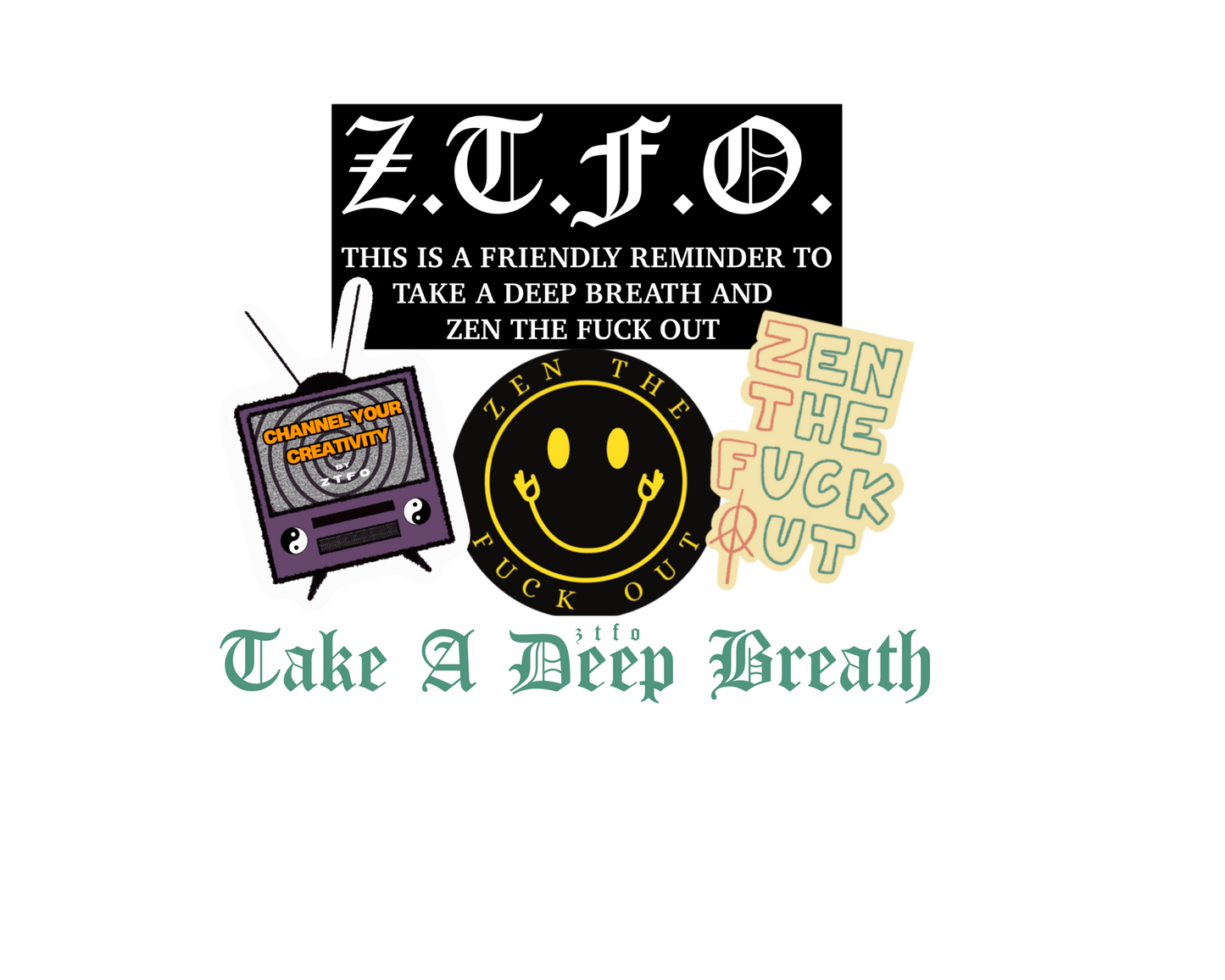 ZTFO STICKER PACK
